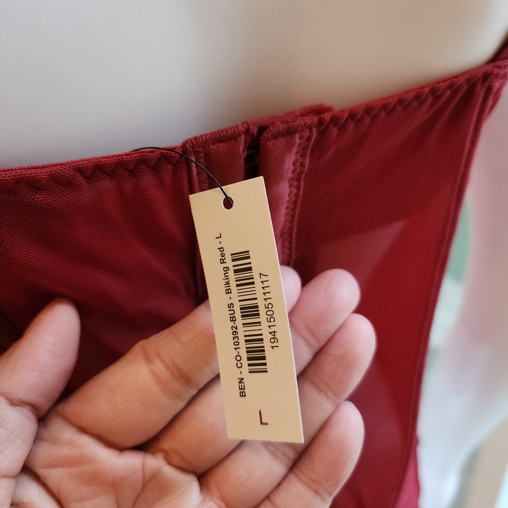 NWT Adore Me Red Lace Bra with Strappy Design - Picture 8 of 10